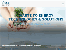 Tablet Screenshot of encenergy.com